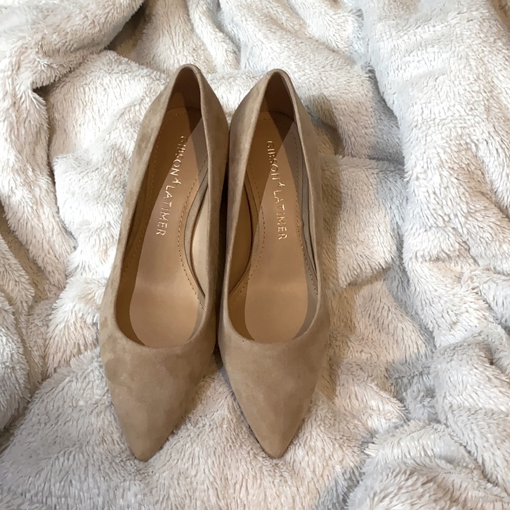 BRAND NEW Gibson Latimer SUEDE 1 1/2 inche Heels!